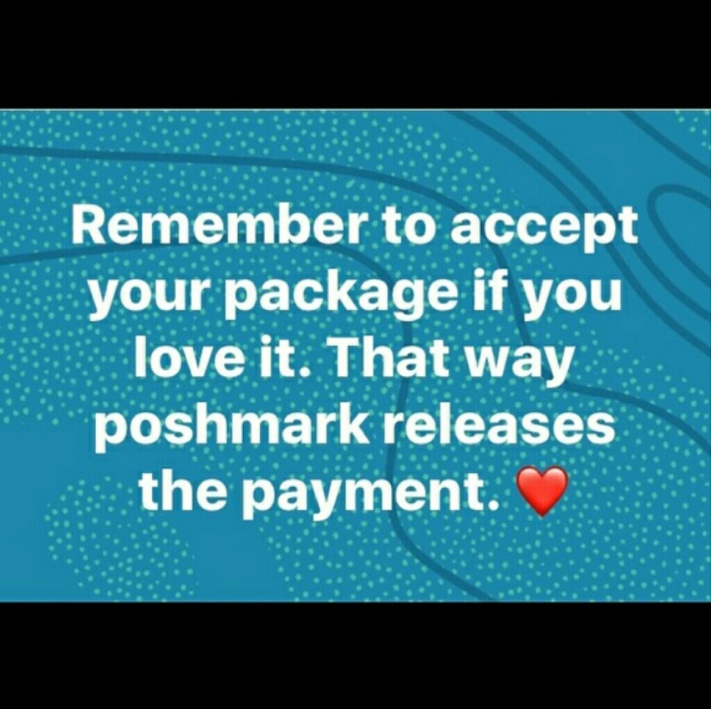 Please accept orders when you receive them.